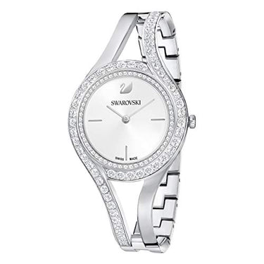 Swarovski Eternal watch, metal bracelet, silver-colored, stainless steel on sale
